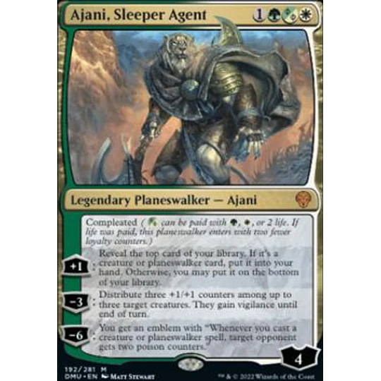 Ajani, Sleeper Agent - Dominaria United (español)
