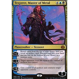 Tezzeret, Master of Metal (Foil - Planeswalker Deck) - Aether Revolt (español)