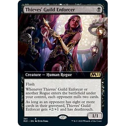 Thieves' Guild Enforcer (Extended Art) - Core Set 2021 Variants (ingles)