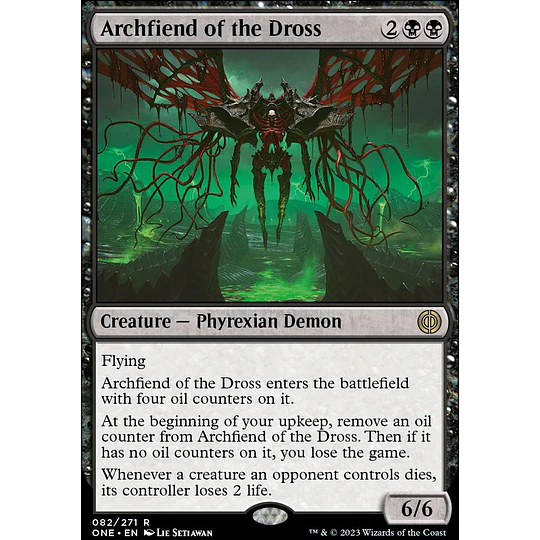 Archfiend of the Dross - Phyrexia: All Will Be One (ingles)