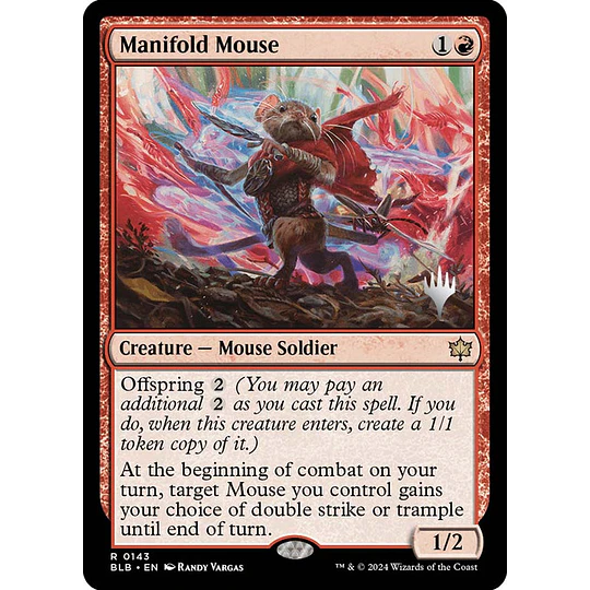 Manifold Mouse - Bloomburrow (español)