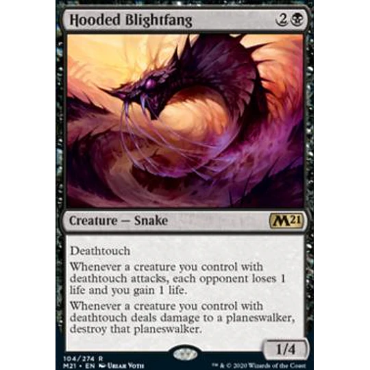 Hooded Blightfang - Core Set 2021 (ingles) 