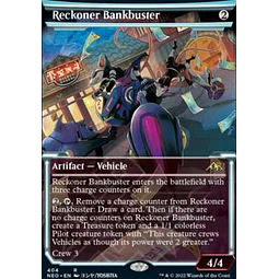 Reckoner Bankbuster (Showcase) - Kamigawa: Neon Dynasty Variants (ingles)