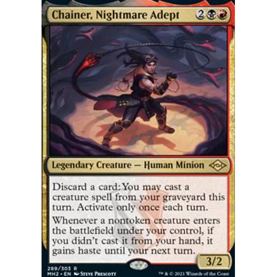 Chainer, Nightmare Adept - Modern Horizons 2 (ingles)
