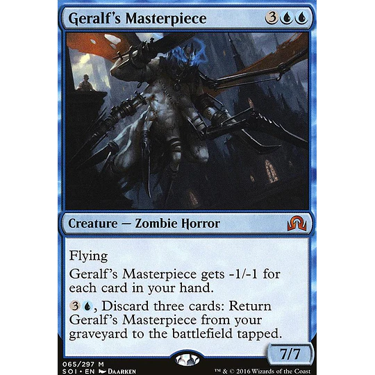 Geralf's Masterpiece - Shadows Over Innistrad (español)