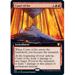 Court of Ire (Extended Art) - Commander Legends Variants (ingles)