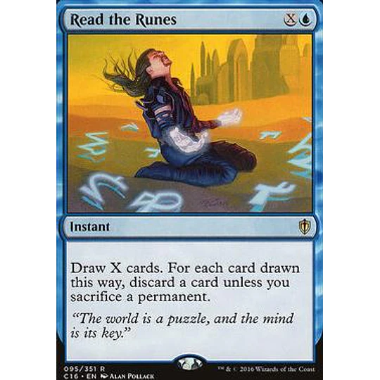 Read the Runes - Commander 2016 (ingles)
