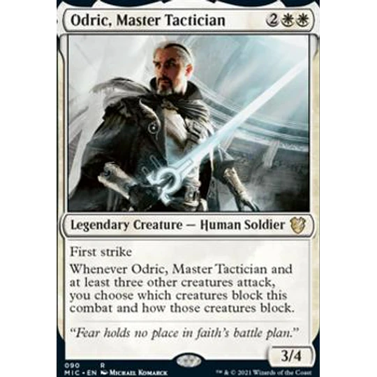 Odric, Master Tactician - Innistrad: Midnight Hunt Commander Decks (inglés)