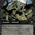 Graveyard Trespasser (Showcase) - Innistrad: Midnight Hunt Variants (ingles)