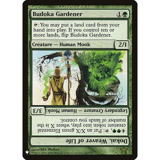 Budoka Gardener (Champions of Kamigawa) - Mystery Booster/The List