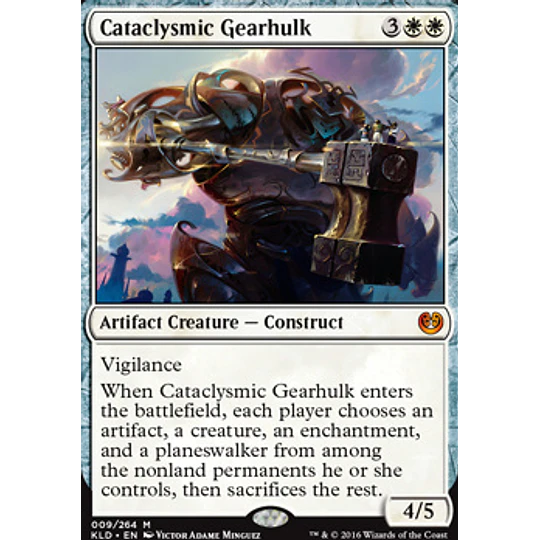Cataclysmic Gearhulk - Kaladesh (español)