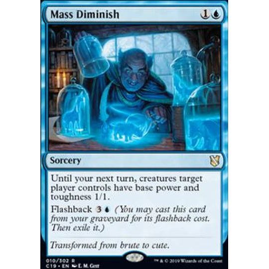 Mass Diminish - Commander 2019 (inglés)