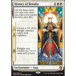 History of Benalia - Dominaria (inglés)