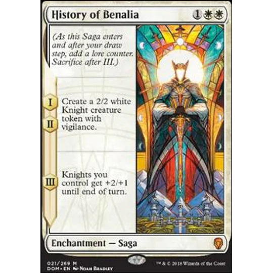 History of Benalia - Dominaria (inglés)