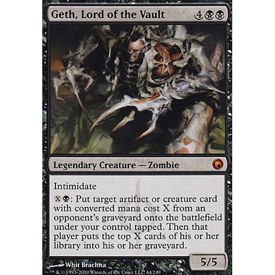 Geth, Lord of the Vault - Scars of Mirrodin (español)