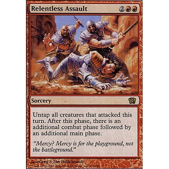 Relentless Assault - 8th Edition (español)