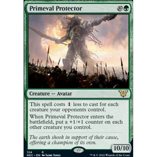 Primeval Protector - Kamigawa: Neon Dynasty Commander Decks (inglés)