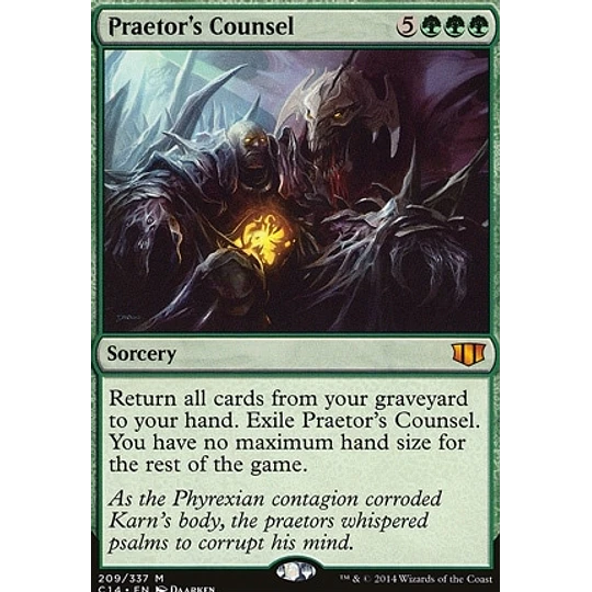 Praetor's Counsel - Commander 2014 (inglés)