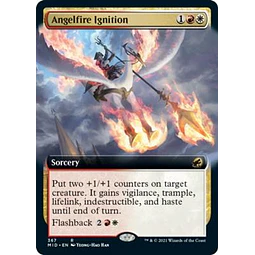 Angelfire Ignition (Extended Art) - Innistrad: Midnight Hunt Variants (inglés)