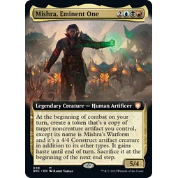 Mishra, Eminent One (Extended Art) - The Brothers' War Commander Decks Variants (ingles)