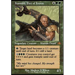 Kamahl, Fist of Krosa (Retro Frame) - Dominaria Remastered Variants (español)