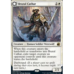 Brutal Cathar - Innistrad: Midnight Hunt (ingles)