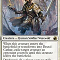Brutal Cathar - Innistrad: Midnight Hunt (inglés)
