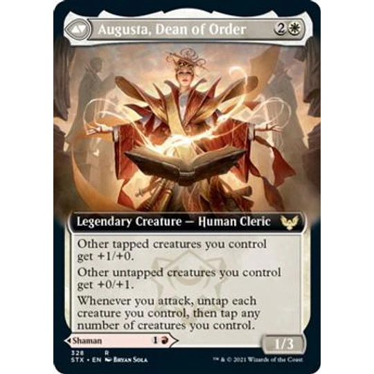 Plargg, Dean of Chaos (Extended Art) - Strixhaven: School of Mages Variants (inglés) 