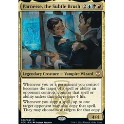 Parnesse, the Subtle Brush - Streets of New Capenna Commander Decks Foil (ingles)