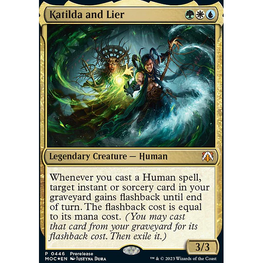 Katilda and Lier (0446 - Prerelease Foil) - Promotional (español)