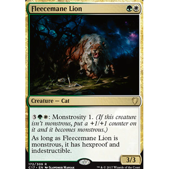 Fleecemane Lion - Commander 2017 (ingles)