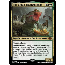 The Gitrog, Ravenous Ride - Outlaws of Thunder Junction Foil (ingles)