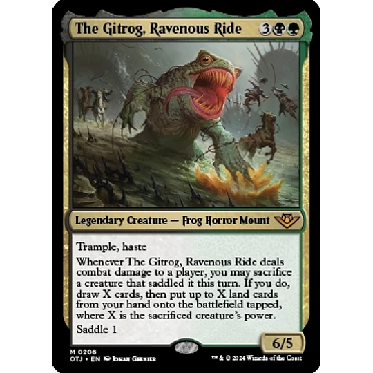 The Gitrog, Ravenous Ride - Outlaws of Thunder Junction Foil (inglés)