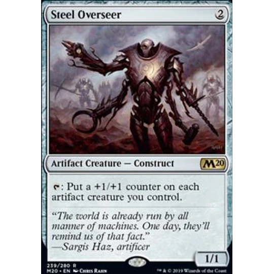 Steel Overseer - Core Set 2020 Foil (español)