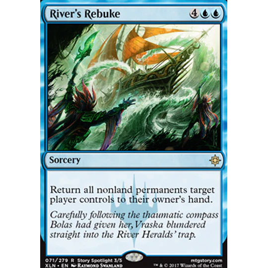 River's Rebuke - Ixalan (ingles)