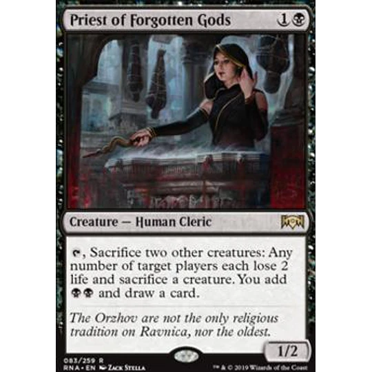 Priest of Forgotten Gods - Ravnica Allegiance (español)