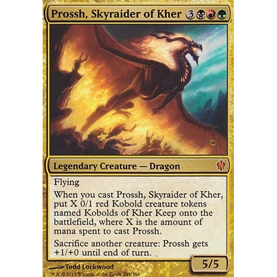Prossh, Skyraider of Kher - Commander 2013 (inglés)