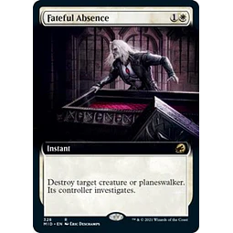 Fateful Absence (Extended Art) - Innistrad: Midnight Hunt Variants (ingles)
