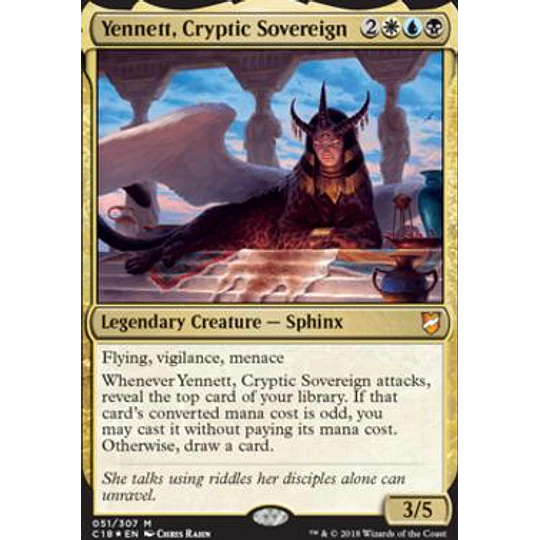 Yennett, Cryptic Sovereign (Foil) - Commander 2018 (español)