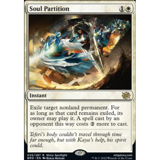 Soul Partition - The Brothers' War (inglés)