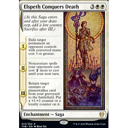 Elspeth Conquers Death - Theros Beyond Death (español)