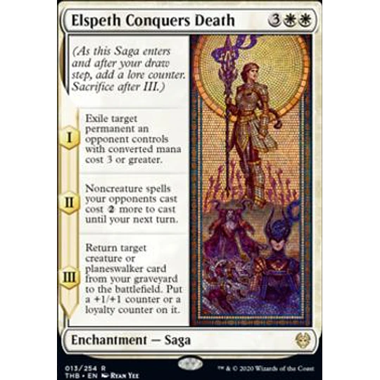 Elspeth Conquers Death - Theros Beyond Death (español)