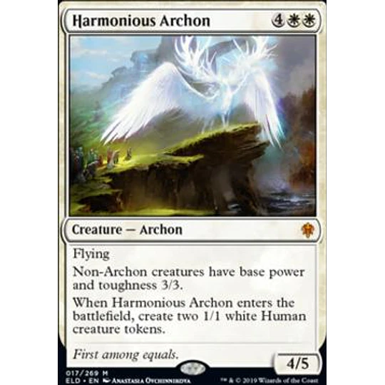 Harmonious Archon - Throne of Eldraine (español)