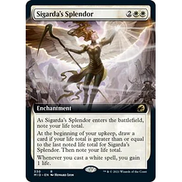 Sigarda's Splendor (Extended Art) - Innistrad: Midnight Hunt Variants Foil (ingles)