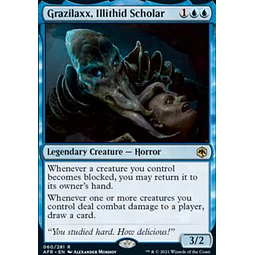 Grazilaxx, Illithid Scholar - Adventures in the Forgotten Realms (ingles)