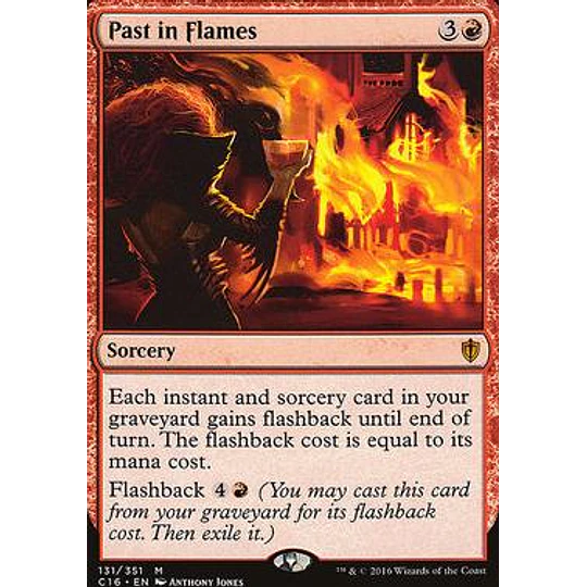 Past in Flames - Commander 2016 (español)