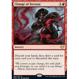 Change of Fortune - Innistrad: Crimson Vow Foil (ingles)