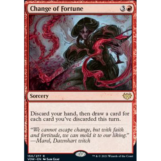 Change of Fortune - Innistrad: Crimson Vow Foil (ingles)