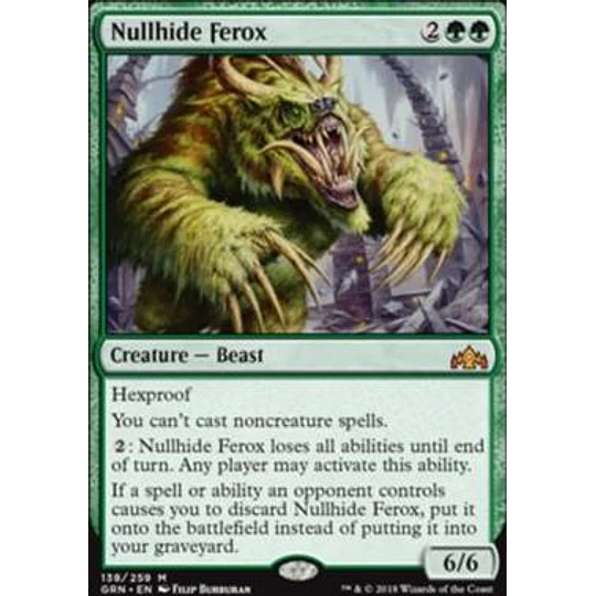 Nullhide Ferox - Guilds of Ravnica (español)