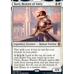 Tazri, Beacon of Unity - Zendikar Rising (ingles)